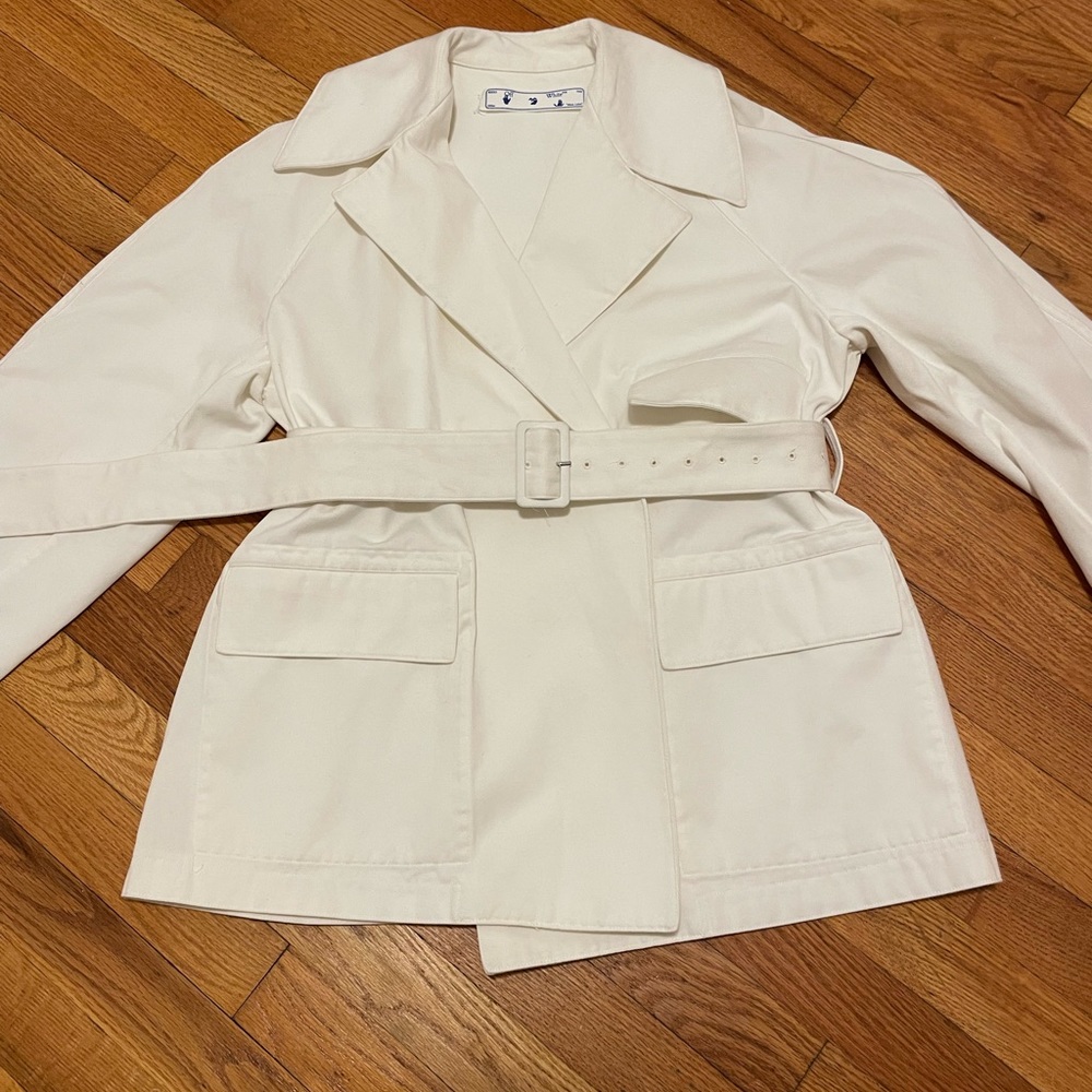 Off-White Women’s Belted Safari Jacket